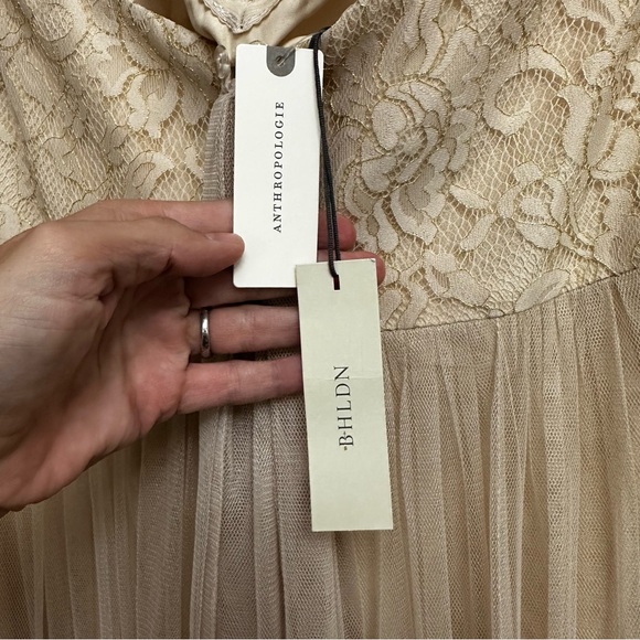 NWT BHLDN Jenny Yoo Juliette Dress in Ivory - Picture 13 of 16